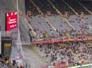 Derby Lens Lille : les supporters lillois arrivent à Bollaert démêlés