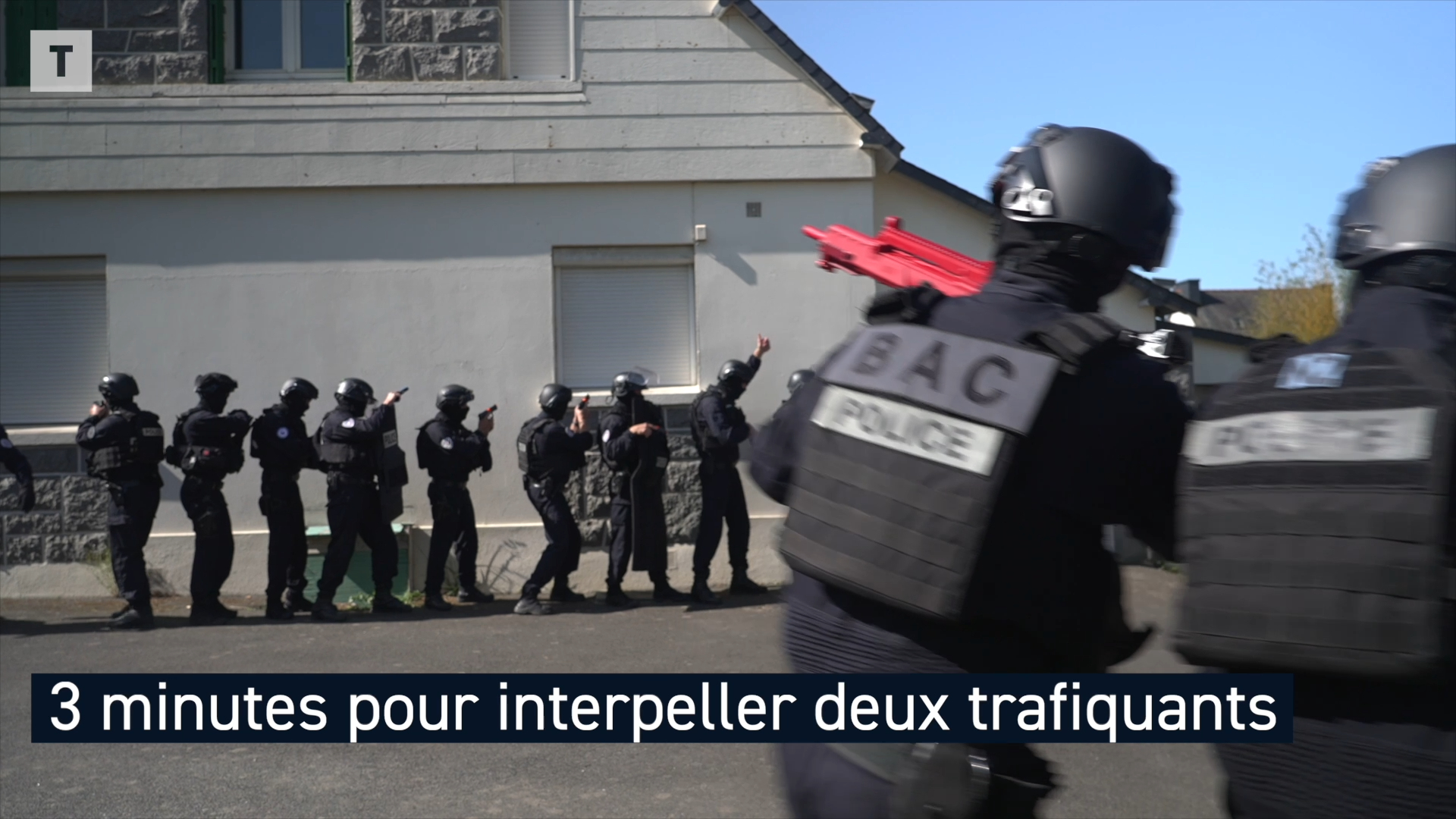 Faux trafiquants, scenario grandeur nature, effet de surprise... Comment les policiers de la Bac de Saint-Brieuc s'exercent aux interventions délicates