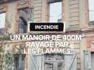 Un manoir de 400 m² s'embrase près de Toulouse : une trentaine de pompiers luttent contre l'incendie