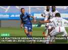 La réaction de Merwan Ifnaoui après l'écrasante victoire de l'Estac contre Guingamp (5-2)