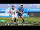 La réaction d'Adrien Monfray après l'écrasante victoire de l'Estac contre Guingamp (5-2)