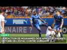 La réaction de Mouhamed Diop après l'écrasante victoire de l'Estac contre Guingamp (5-2)