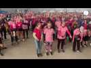 VIDEO. L'édition de tous les records avec 1 500 participants pour la Marche rose à Château-Gontier
