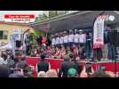 VIDÉO. Tour de Vendée : quand les supporters d'Emilien Jeannière enflamment sa présentation
