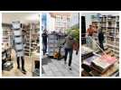 « C'est énorme » : à Mulhouse, 35 000 livres déménagés d'une librairie Bisey à l'autre