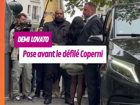 VIDEO : Demi Lovato avant le dfil Coperni