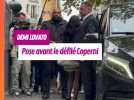 Demi Lovato avant le défilé Coperni