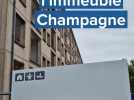 À Évreux, la démolition de l'immeuble Champagne