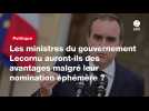 VIDEO. Les ministres du gouvernement Lecornu auront-ils des avantages malgré leur nomination éphémère ?