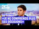 Crise politique: Gabriel Attal « ne comprend plus les décisions » d'Emmanuel Macron