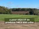 Agrivoltaïsme - 230.000 panneaux solaires vont voir le jour sur un domaine agricole à Champvert