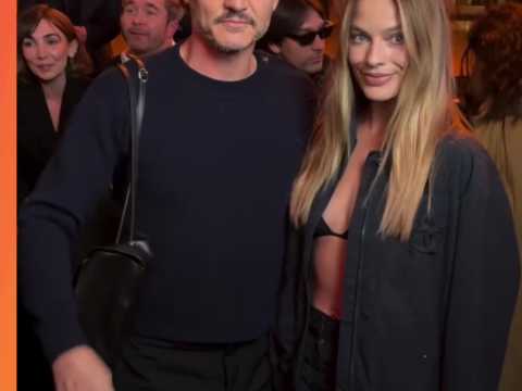 VIDEO : Margot Robbie & Pedro Pascal au dfil Channel