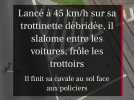 Course-poursuite à 45 km/h : Un homme arrêté à Castelsarrasin sur une trottinette débridée