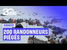 Plus de 200 randonneurs pris au piège au pied de l'Everest