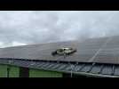 Cette entreprise améliore le rendement des panneaux solaires en les nettoyant