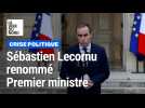 Crise politique : Sébastien Lecornu renommé Premier ministre