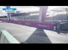 VIDÉO. GP Explorer 3 : les pilotes sortent de la pitlane pour s'installer sur la ligne de départ