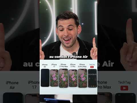 Test des batteries iPhone !  #smartphone #apple #iphone17 #iphone17pro  #iphoneair  #shorts