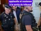 Gisèle Pelicot applaudie et soutenue à la sortie du tribunal