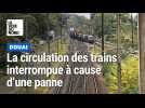 La circulation des trains est interrompue sur la ligne Lille-Douai jusqu'à ce soir