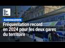 Fréquentation record en 2024 pour les gares de l'Audomarois