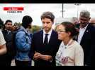 VIDÉO. L'ancien Premier ministre Gabriel Attal en déplacement au Mans