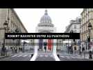 Robert Badinter entre au Panthéon, symbole de la justice et des libertés