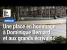 L'aménagement du square du Frachon, à Arras, où avait eu lieu l'attentat contre Dominique Bernard