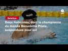 VIDÉO. Natation. Deux Italiennes, dont la championne du monde Benedetta Pilato, suspendues pour vol