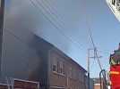 Merville : un garage prend feu et incendie les habitations voisines