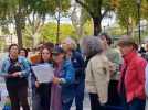 Viols de Mazan : elles ont chanté devant le palais de justice de Nîmes pour apporter leur soutien à Gisèle Pelicot