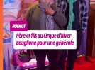 Jugnot Père & Fils à la générale du spéctacle Tempo au Cirque d'hiver Bouglione
