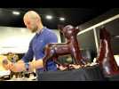 À Colmar, des sculptures en chocolat par les champions du monde de patisserie