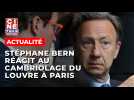 Stéphane Bern réagit au cambriolage du musée du Louvre à Paris