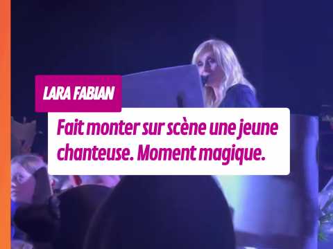 VIDEO : Lara Fabian ralise le rve d'une jeu…