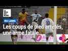 Les coups de pieds arrêtés, une arme fatale pour le RC Lens et travaillée à l'entraînement