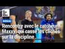 À Douai, rencontre avec le catcheur Maxxy, qui casse les clichés sur la discipline