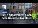 Lille : Incendie dans le quartier de Wazemmes