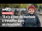 Lille : rencontre avec Christine, qui nettoie les sépultures dans les cimetières