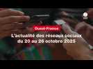 VIDEO. L'actualité des réseaux sociaux du 20 au 26 octobre 2025