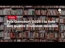 VIDEO. Prix Goncourt 2025 : la liste des quatre finalistes dévoilée
