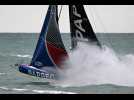 VIDÉO Transat Café L'Or. « Ça bombarde enfin  » : Yoann Richomme glisse dans le golfe de Gascogne