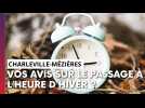 Vos avis sur le passage à l'heure d'hiver ?