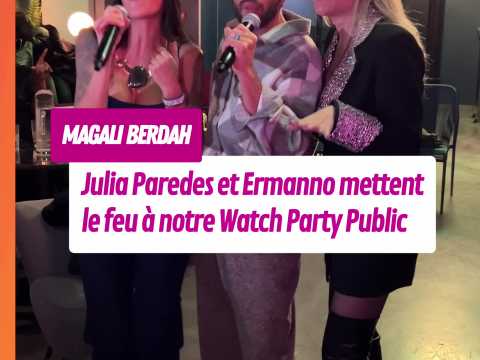 VIDEO : Magali Berdah, Ermanno et Julia Pared…