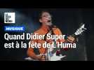 Quand Didier Super est à la fête de L'Huma et tourne un film