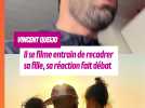 Vincent Queijo recadre sévèrement sa fille, sa réaction choque les internautes