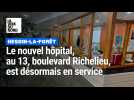 Le nouvel hôpital à Hesdin-la-Forêt est désormais en service