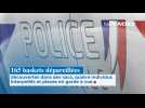 165 baskets dépareillées découvertes dans des sacs, quatre individus interpellés et placés en garde à vue