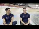 VIDÉO. « Se battre avec l'élite mondiale » : Mathieu Dupé et Erwan Besnier aux Mondiaux sur piste
