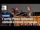 Le Gondang Orchestra a mis en musique l'amitié entre la France et l'Indonésie, à Famars